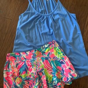 Lilly Pulitzer gumbo limbo magnolia short xs
